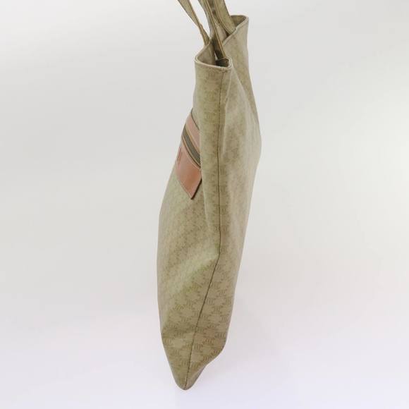 CELINE Macadam Canvas Tote Bag Beige Auth bs12760 - Picture 4 of 16